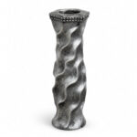 Silver Spiral Vase - Image 3