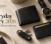 Everyday Carry 2026 with wallet, cardholder, watch, keys and daily essentials